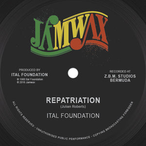 Ital Foundation - Repatriation/Blackman's Redemption